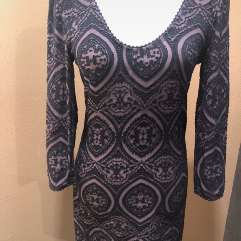 Purple Free People mini dress